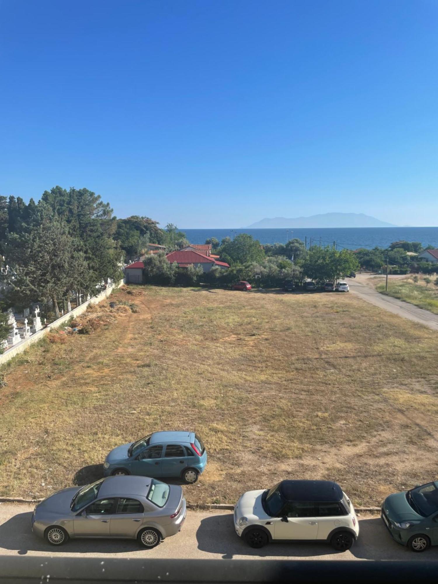 Studio Στην Νέα Χιλή Με Θέα Στην Θάλασσα Nea Chili Bagian luar foto